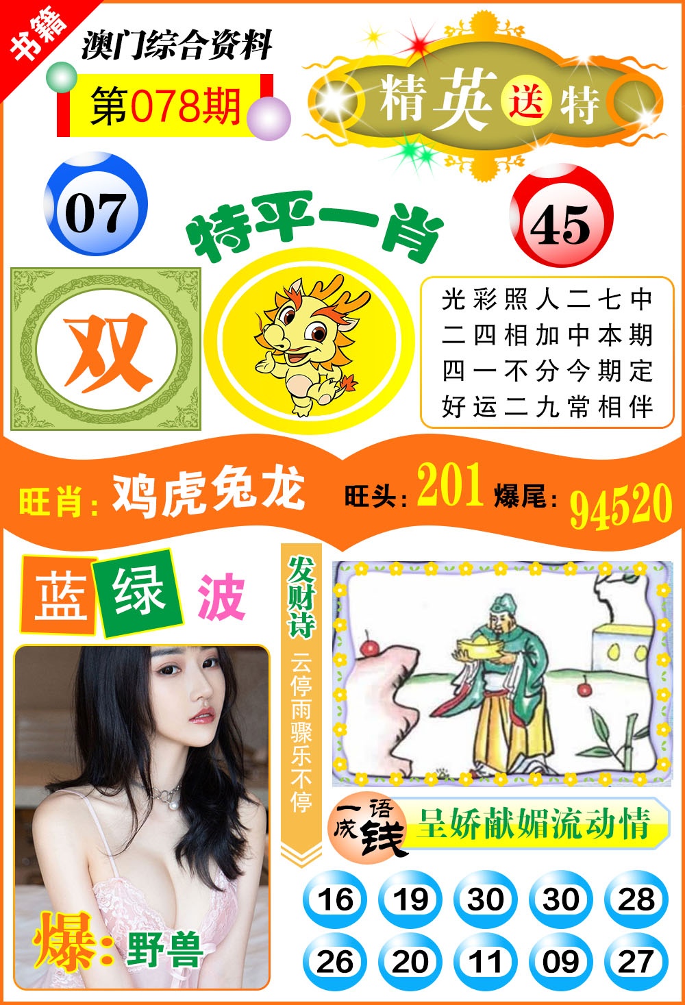 078期澳门综合资料[图]